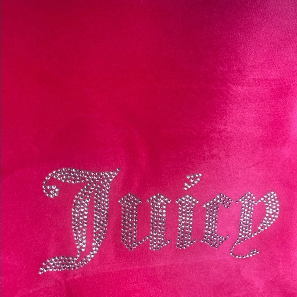 Juicy Couture pink velvet throw Valentine’s Day